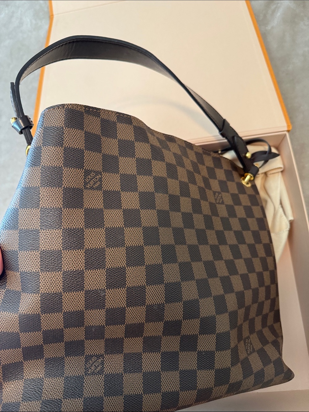 Authentic Louis Vuitton Damiere Graceful PM - Picture 16 of 16